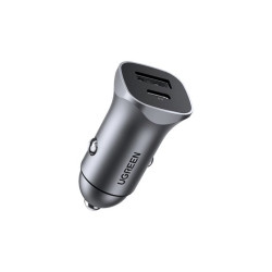 UGREEN 30780 Car Charger 18W Aluminium / black