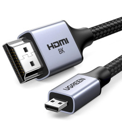 UGREEN 15516 HDMI Cable HDMI Type A (Standard) to HDMI Type D (Micro) 1 m / black