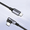 UGREEN US255 USB-C Cable USB 2.0 0.48 Gbit/s 0.5 m / black, grey
