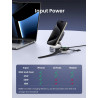 UGREEN 35316 2-in-1 Qi2 Magnetic Foldable Charging Station 15W for Smartphone, Smartwatch, Headset / grey