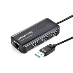 UGREEN 20265 Network Card Ethernet 1000 Mbit/s USB 3.2 Gen 1 / Plastic