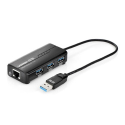 UGREEN 20265 Network Card Ethernet 1000 Mbit/s USB 3.2 Gen 1 / Plastic