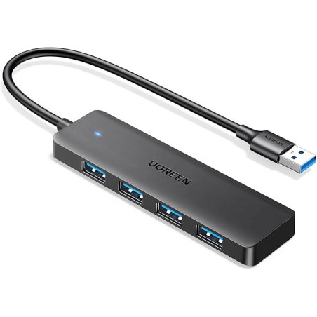 UGREEN 25851 USB 3.0 4-Port Hub USB-A to 4xUSB Docking / USB 3.2 Gen 1 (3.1 Gen 1) Type-A