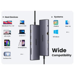 UGREEN 15601 Revodok 10-in-1 USB-C Hub