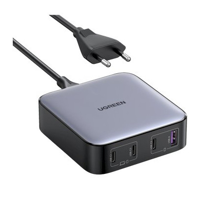 UGREEN 90928 Nexode 200W GaN Desktop USB-C USB-A Charger 100W / grey