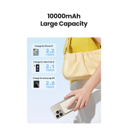 UGREEN 25208 Power Bank 10000 mAh Wireless charging 20 W / beige