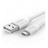 UGREEN 60143 USB Cable USB 2.0 2 m USB-A to Micro-USB B 480 Mbit/s / white