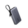 UGREEN 55992B Power Bank 20000mAh 145W 1C1A with Built-in USB-C Cable for Mobile phone/Smartphone, Tablet, Laptop/netbook / grey