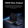UGREEN 55992B Power Bank 20000mAh 145W 1C1A with Built-in USB-C Cable for Mobile phone/Smartphone, Tablet, Laptop/netbook / grey