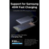 UGREEN 55992B Power Bank 20000mAh 145W 1C1A with Built-in USB-C Cable for Mobile phone/Smartphone, Tablet, Laptop/netbook / grey