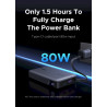 UGREEN 55992B Power Bank 20000mAh 145W 1C1A with Built-in USB-C Cable for Mobile phone/Smartphone, Tablet, Laptop/netbook / grey