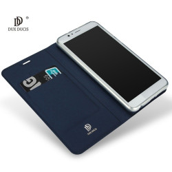 Dux Ducis Premium Magnet Case For Huawei Honor 7С / Y7 (2018) Blue