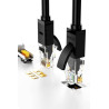 UGREEN 20166 Networking Cable Cat6 U/UTP (UTP) 20 m RJ-45 to RJ-45 / black