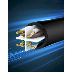 UGREEN 20166 Networking Cable Cat6 U/UTP (UTP) 20 m RJ-45 to RJ-45 / black