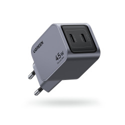 UGREEN 35008 Universal AC Fast Charging Mobile Device Charger 45W / grey