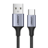 UGREEN US288 USB-A to USB-C Cable QC 3.0 3A 2 m / black