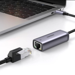 UGREEN CM483 USB-C to RJ45 Network Adapter / grey