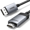 UGREEN DP119 DisplayPort to HDMI Cable 2m 4K / gray