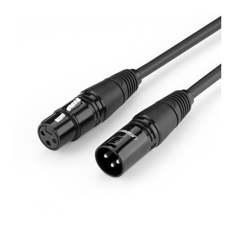 UGREEN AV130 Cable XLR female to XLR male 1m / black