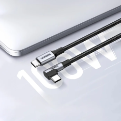 UGREEN US334 USB-C to USB-C Cable 5A PD 100W 2m / black