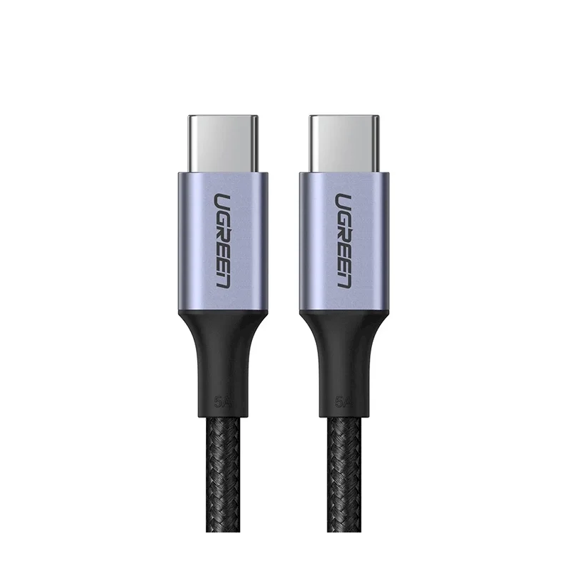 UGREEN US316 USB-C to USB-C Cable 480Mbps 5A PD100W 0.5m / black