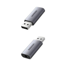 UGREEN CM383 External Stereo Sound Adapter USB to 3.5mm