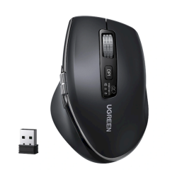 UGREEN M751 Wireless Mouse 5000DPI BT / Wi-Fi / black