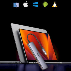 UGREEN CM473 USB-C Hub 1x USB-C + 2x USB-A 3.0