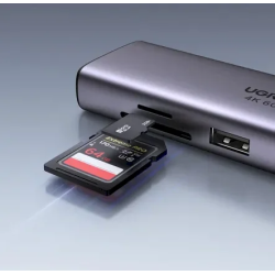 UGREEN CM512 USB-C Docking Station 7-in-1 USB-C Hub HDMI 4K 60Hz / 2x USB-A / SD TF card reader / USB-C PD 100W / RJ45