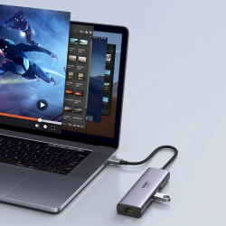 UGREEN CM512 USB-C Docking Station 7-in-1 USB-C Hub HDMI 4K 60Hz / 2x USB-A / SD TF card reader / USB-C PD 100W / RJ45