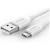 UGREEN US289 USB-A to microUSB Cable 1.5 m / white