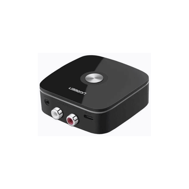 Ugreen CM106 Bluetooth 5.1 Receiver / Adapter 2x RCA, jack 3.5mm, aptX HD, USB-C black