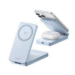 UGREEN W756 MagFlow 2in1 Wireless Charger Qi2 25W