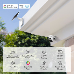 TP-Link Tapo C610 KIT Bokštelis IP apsaugos kamera Lauke 2304 x 1296 pikseliai Ant lubų / sienos / stulpo