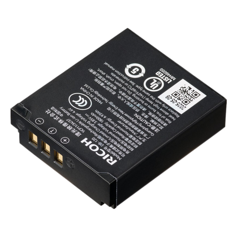 Ricoh DB-120 Lithium-Ion (Li-Ion) 1800 mAh