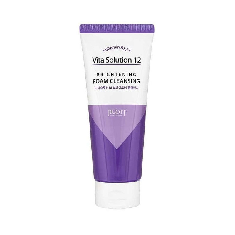 Jigott Vita Solution 12 Brightening Foam Cleansing 180 ml