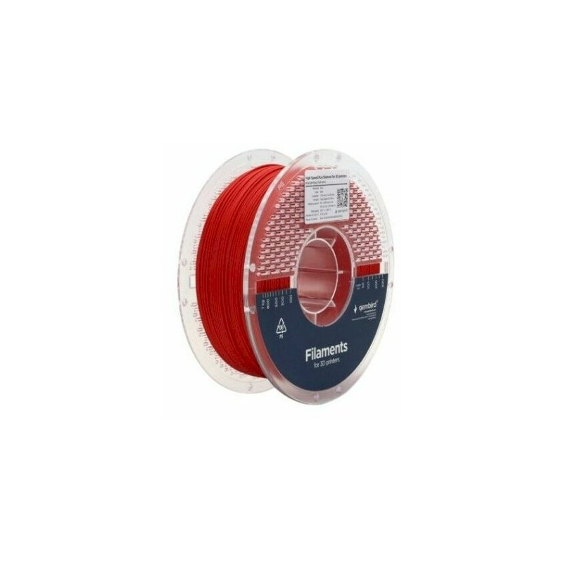 Gembird 3DP-PLA1.75HY-01-R High Speed PLA Filament 1.75mm 1kg / red