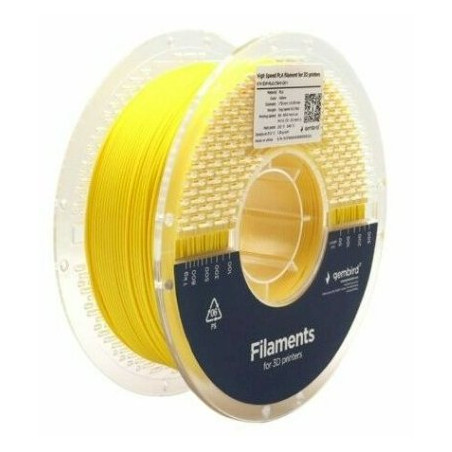 Gembird 3DP-PLA1.75HY-01-Y High Speed PLA Filament 1.75 mm 1 kg / yellow