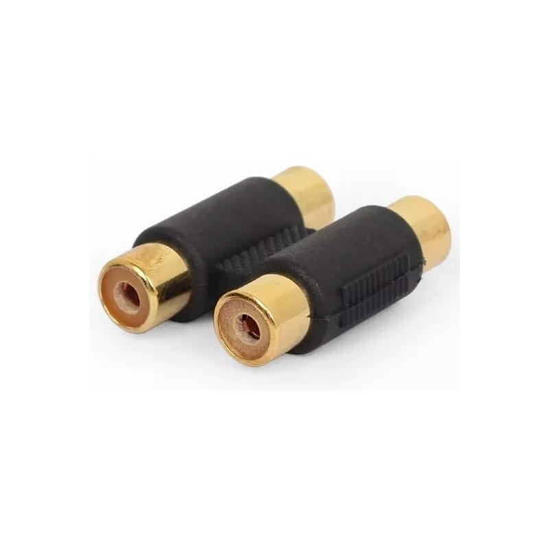 Gembird A-2RCAFF-01 Adapter 2 x RCA Female - 2 x RCA Female