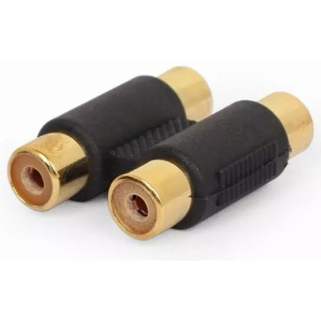 Gembird A-2RCAFF-01 Adapter 2 x RCA Female - 2 x RCA Female