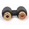 Gembird A-2RCAFF-01 Adapter 2 x RCA Female - 2 x RCA Female