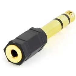 Gembird A-6.35M-3.5F Audio Adapter 6.35mm male to 3.5mm female