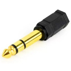 Gembird A-6.35M-3.5F Audio Adapter 6.35mm male to 3.5mm female