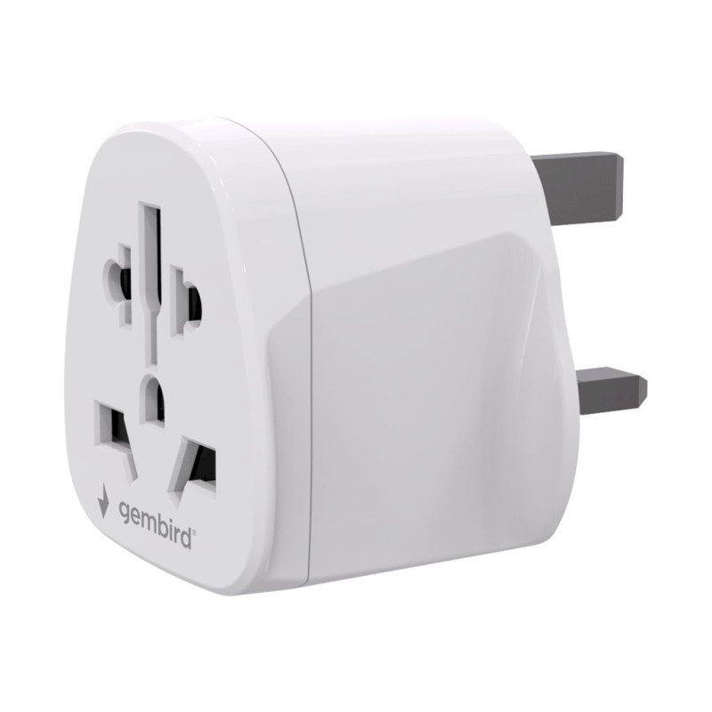 Gembird A-AC-UKMINTF World to UK Travel Adapter 15A