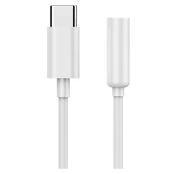 Gembird A-CM-3.5F-01 USB-C to 3.5mm Audio Adapter Cable / white