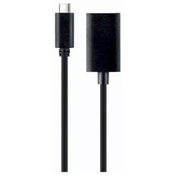 Gembird A-CM-DPF-02 USB-C to DisplayPort Adapter Cable 4K 15 cm / black