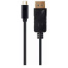 Gembird A-CM-DPM-01 USB-C to DisplayPort Cable 4K@60Hz 2m / black