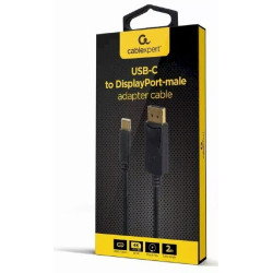 Gembird A-CM-DPM-01 USB-C to DisplayPort Cable 4K@60Hz 2m / black