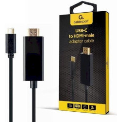 Gembird A-CM-HDMIM-01 USB Type-C to HDMI Cable 4K@30Hz 2m / black