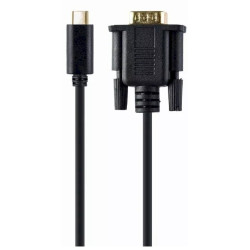 Gembird A-CM-VGAM-01 USB-C to VGA Adapter 2m / black